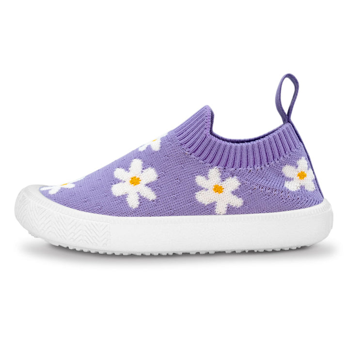 Jan &amp; Jul Graphic Knit Shoes - Purple Daisy