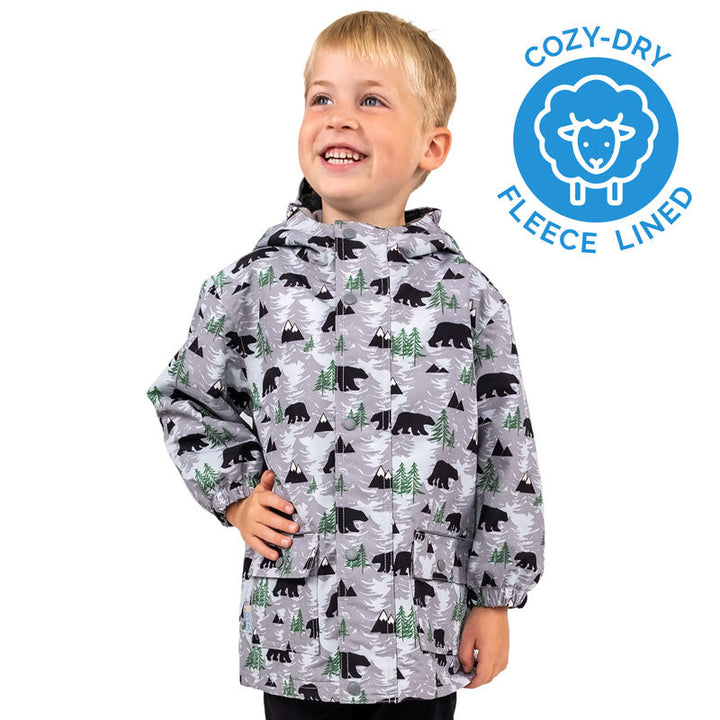 Jan &amp; Jul Cozy-Dry Rain Jacket - Bear