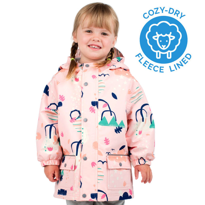 Jan &amp; Jul Cozy-Dry Rain Jacket - Dreamscape
