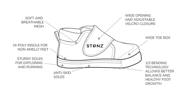 Stonz Cruiser Original Toddler - Haze Pink Tonal