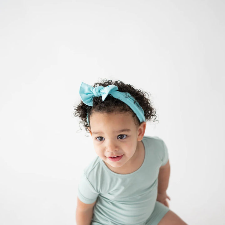 Kyte Baby Knotted Bow Headband - Robin