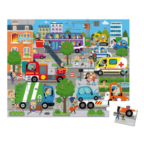 Janod 36pc City Puzzle
