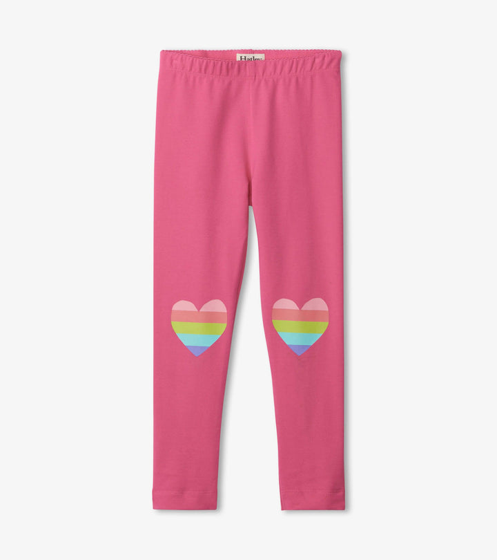 Hatley Leggings - Rainbow Heart