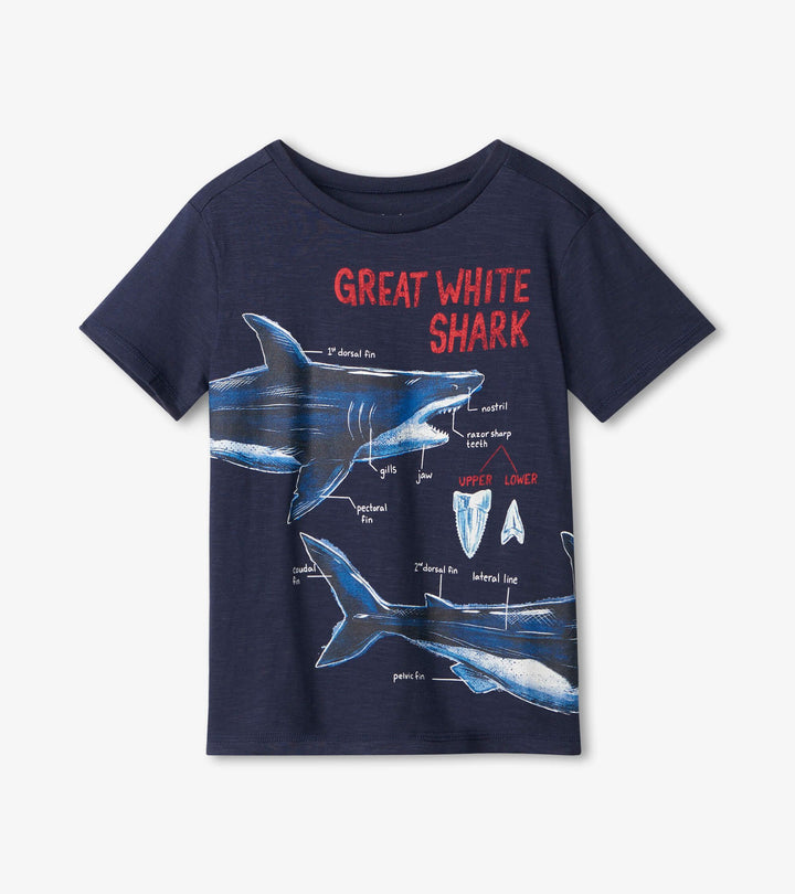 Hatley Graphic Tee - Great White Shark